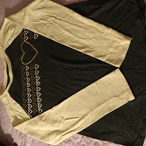 Bundle of 3 girl's long sleeve shirts